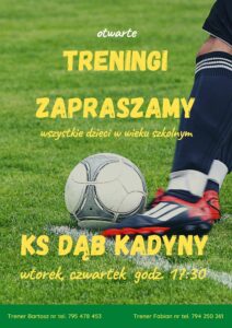 Read more about the article Nabór zawodników roczników 2008 – 2015